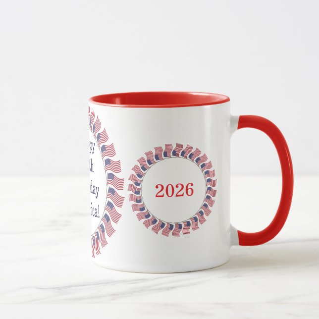 Taza Celebrate America 250 #19 (Derecha)