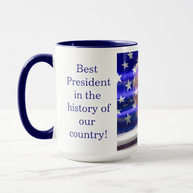 Taza Celebrate America 250 and President Trump #19 (Izquierda)