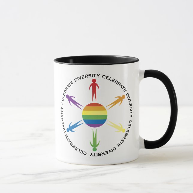 Taza Celebre la diversidad (Derecha)