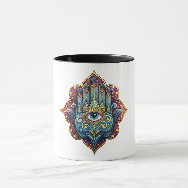Taza Celestial Hamsa  (Centro)