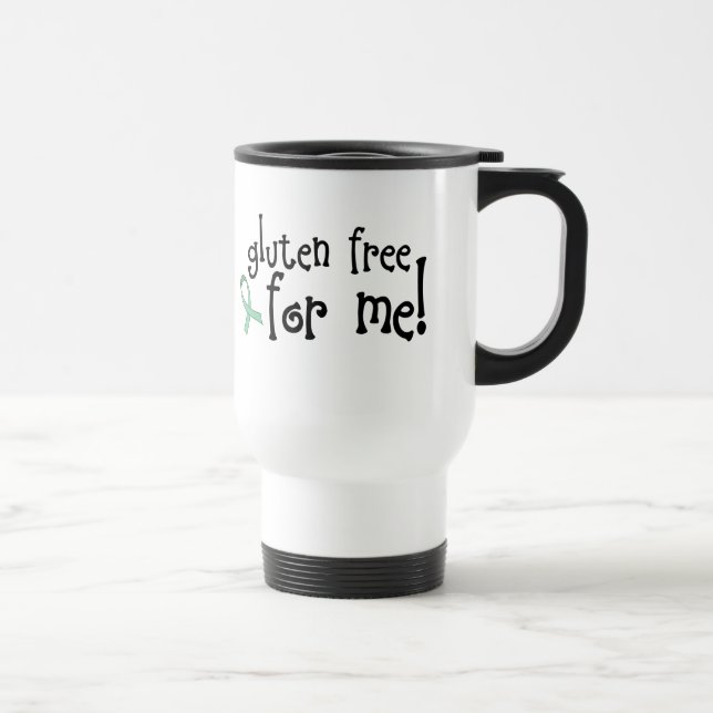 Taza celiaca libre del viaje del gluten (Derecha)