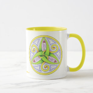 Taza céltica de la mandala