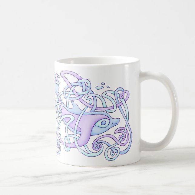 Taza céltica del delfín (Derecha)