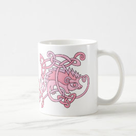 Taza céltica del erizo