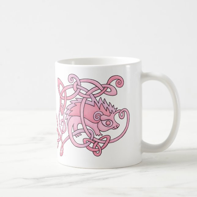 Taza céltica del erizo (Derecha)