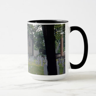 Taza Cementerio hermoso muy viejo