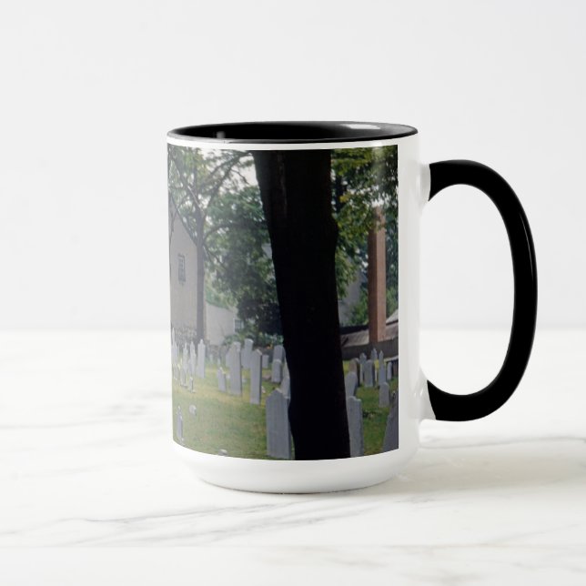 Taza Cementerio hermoso muy viejo (Derecha)