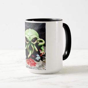 Taza Cena con Cthulhu