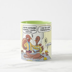 Taza Cena de Acción de Gracias en Turquía