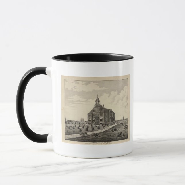 Taza Central Kansas College (Izquierda)