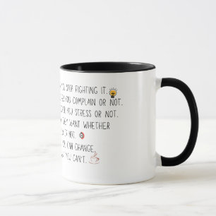 Taza Centrarse en la motivación del cambio