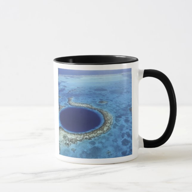 Taza CENTROAMÉRICA, Belice, grandes arrecifes de coral  (Derecha)