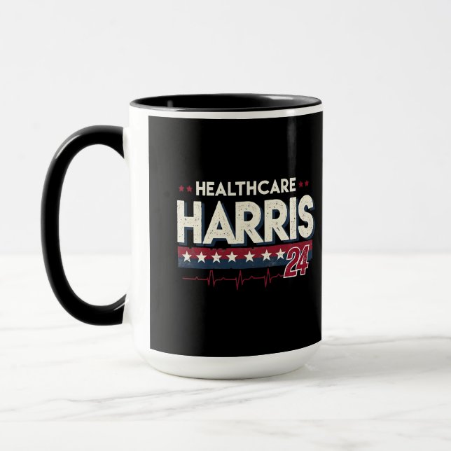 Taza Centros De Salud Para La Enfermería De Harris 24 K (Izquierda)