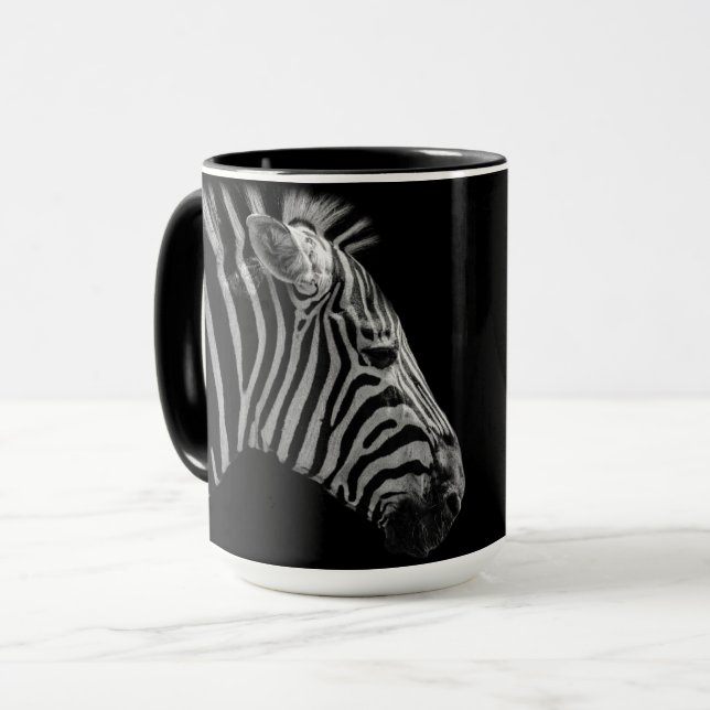 Taza Cerámica Cabeza de Cebra (Anverso izquierdo)