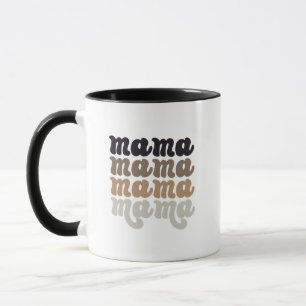 Taza Cerámica neutra Mama Mug - Regalo del Día de la Ma