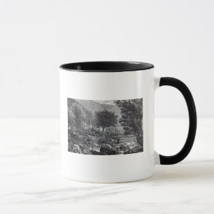 Taza Cerca de Lynmouth, a partir de la "hora del ocio",