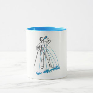 TAZA CERCADO DE HUMOR DEL ENTRENAMIENTO DEL POSTE
