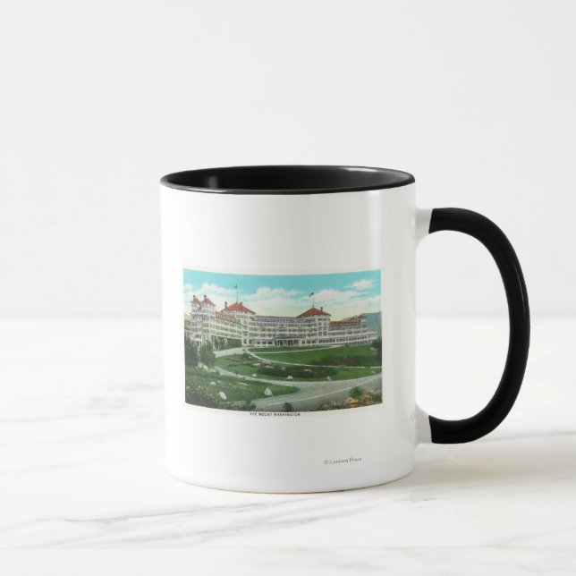 Taza Cercanías exteriores del hotel Mt. Washington (Derecha)