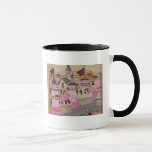 Taza Cerco de Viena por Suleyman I el magnífico