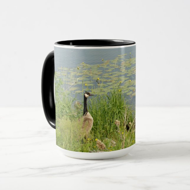 Taza Cerdo canadiense por Water Lillies Mug (Anverso izquierdo)