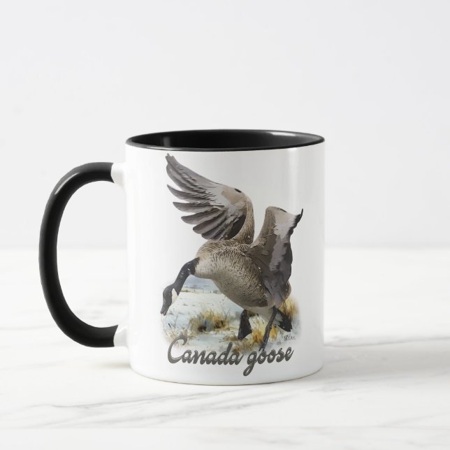 Taza Cerdo de Canadá, arte (Izquierda)