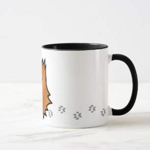 Taza Cerdo de Guinea personalizado (escrutinio)