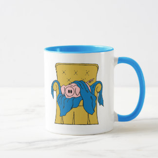 Taza Cerdo de los menudillos en una manta