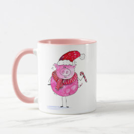 Taza Cerdo de Navidades caprichosos