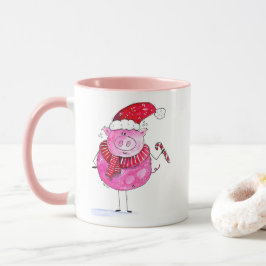 Taza Cerdo de Navidades caprichosos