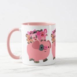 Taza Cerdo Personalizado con lechones