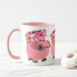 Taza Cerdo Personalizado con lechones