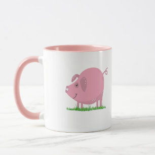 Taza Cerdo Rosa
