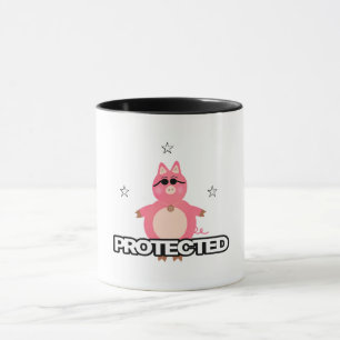 Taza Cerdo rosa gracioso