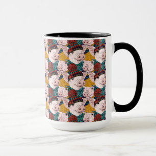 Taza Cerdos con el modelo de los gorras