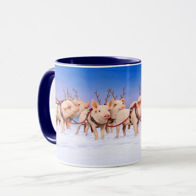 Taza Cerdos de renos (Anverso izquierdo)