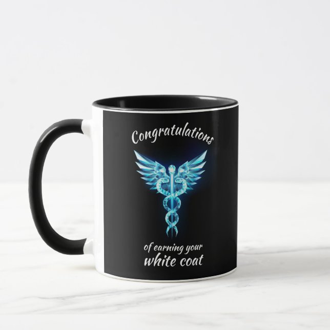 Taza Ceremonia de Cocina Blanca Crystal Medical (Izquierda)