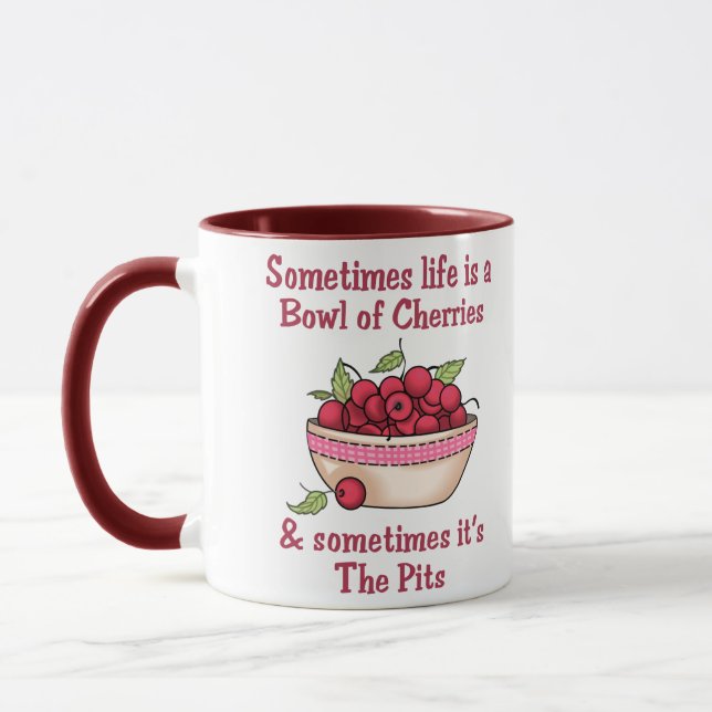 Taza Cerezas o agujeros (Izquierda)