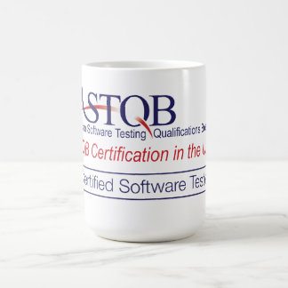 Taza certificada ASTQB del probador del software