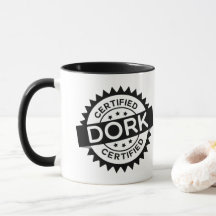 Taza certificada del Dork