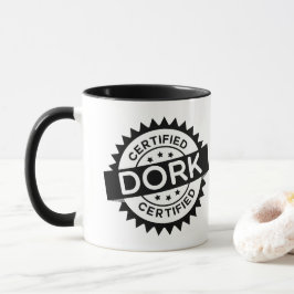 Taza certificada del Dork