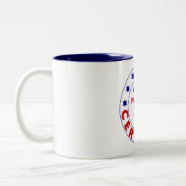 Taza certificada funcionario de la mamá del