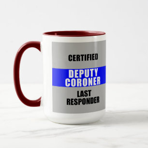 Taza Certificado de último oficial adjunto