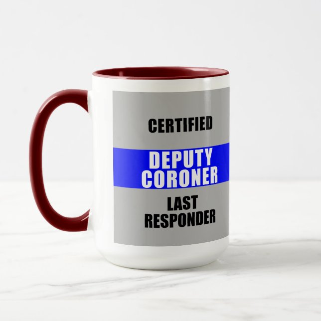 Taza Certificado de último oficial adjunto (Izquierda)