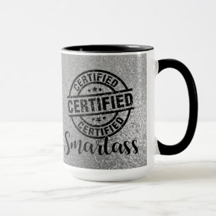 Taza Certificado Sabelotodo Plata