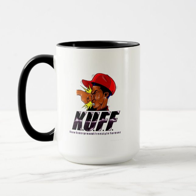 TAZA CERVEZA DE ENTRETENIMIENTO K.U.F.F. (Izquierda)
