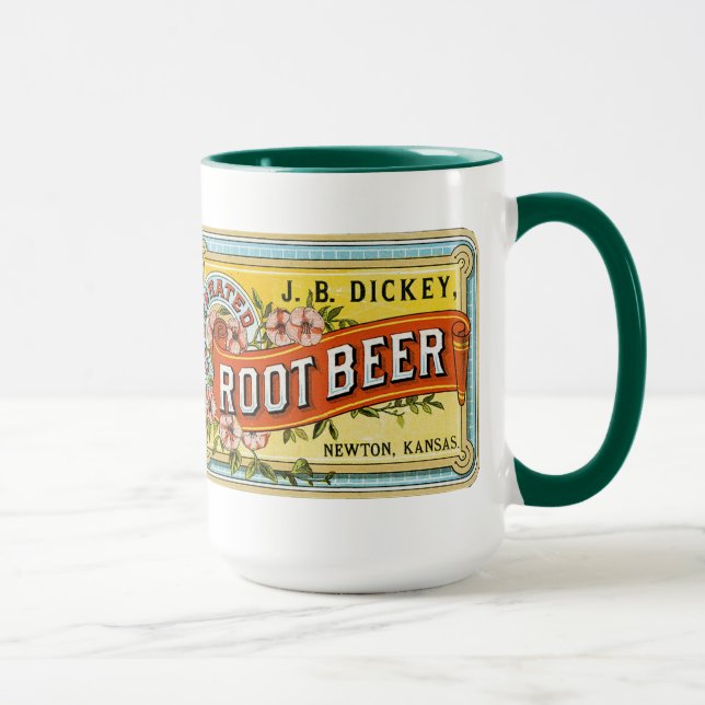 Taza Cerveza raíz vintage de Dickey - Mug (Derecha)