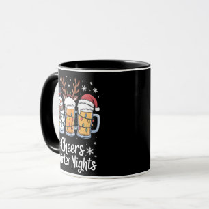 Taza Cervezas Noches de Invierno Amantes de la Cerveza
