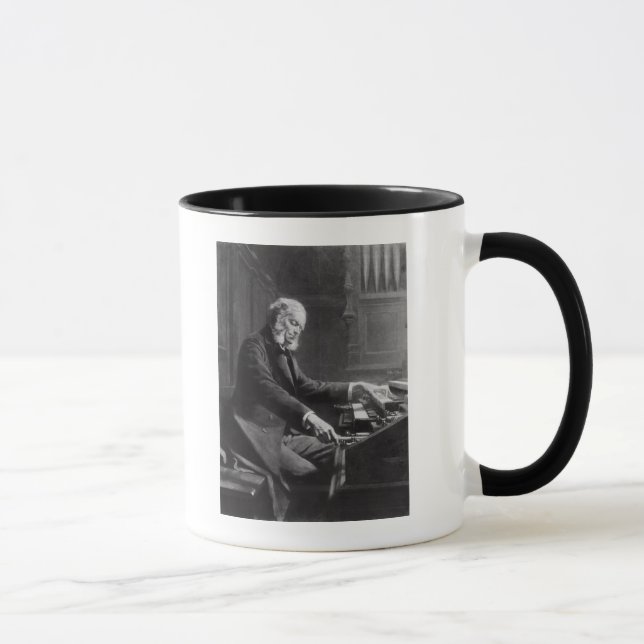 Taza Cesar Franck en la consola del órgano (Derecha)