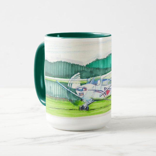 Taza Cessna 182 Pano Mug (Anverso izquierdo)
