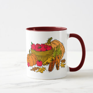 Taza Cesta de cosecha de otoño